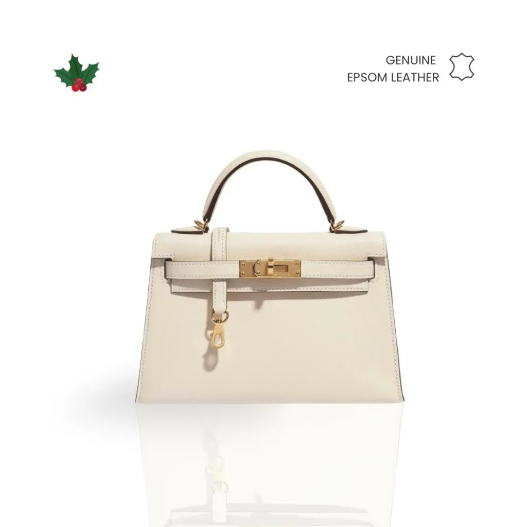 [HOLIDAY SERIES] MINI CALLIE 19 NATA IN EPSOM LEATHER