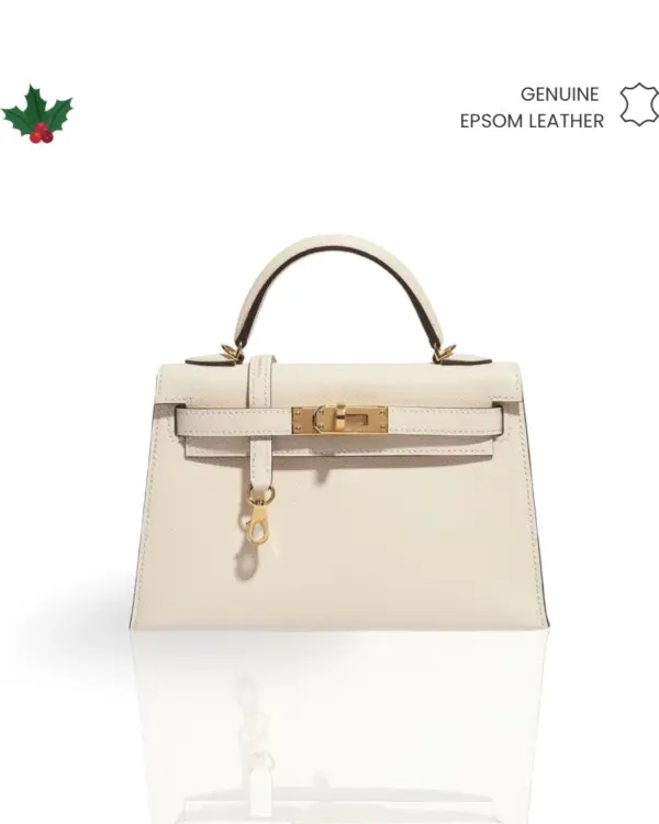 [HOLIDAY SERIES] MINI CALLIE 19 NATA IN EPSOM LEATHER