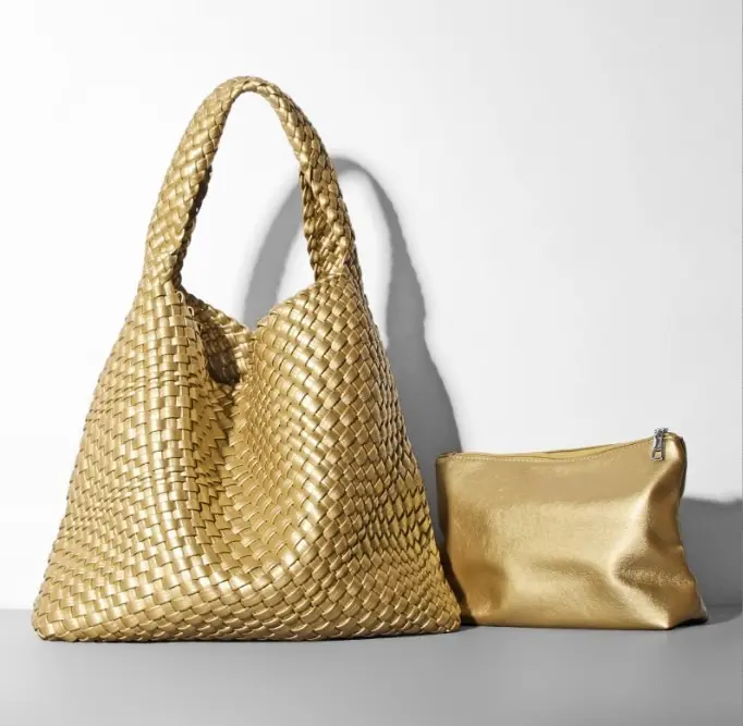 GIORNO WOVEN TOTE (SHEEP SKIN)