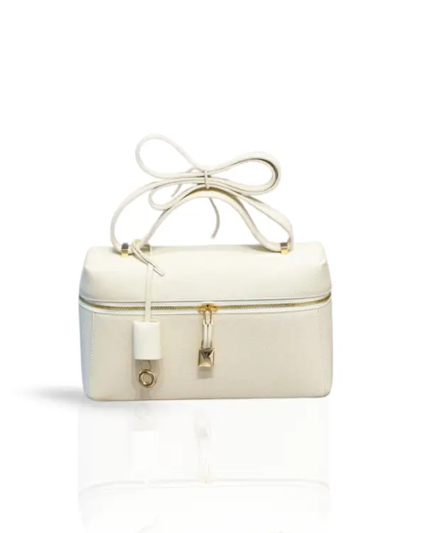 LOUI BEIGE SLING 27 TEXTURED LEATHER